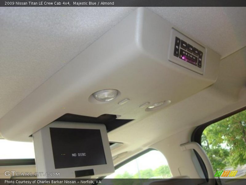 Majestic Blue / Almond 2009 Nissan Titan LE Crew Cab 4x4