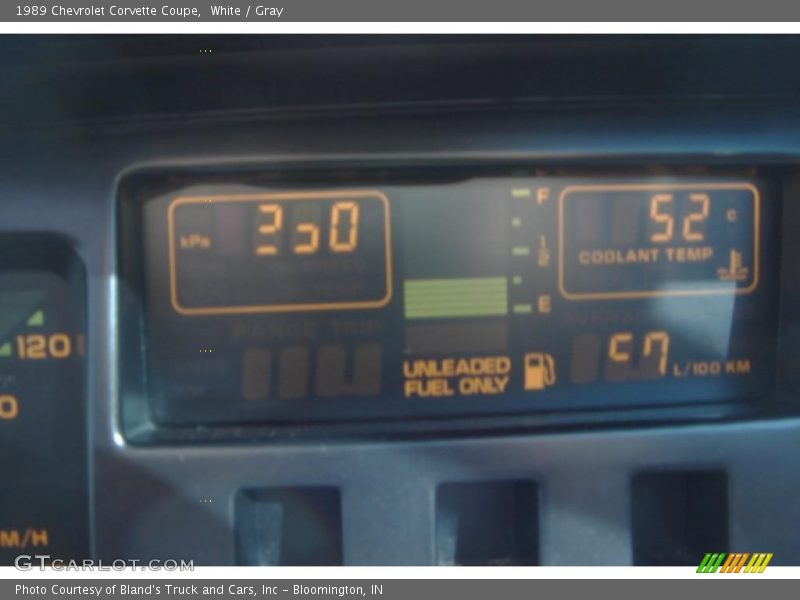  1989 Corvette Coupe Coupe Gauges