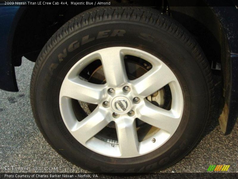  2009 Titan LE Crew Cab 4x4 Wheel