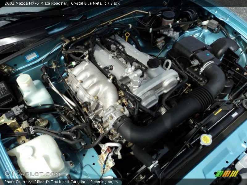  2002 MX-5 Miata Roadster Engine - 1.8 Liter DOHC 16-Valve 4 Cylinder