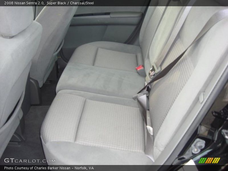 Super Black / Charcoal/Steel 2008 Nissan Sentra 2.0