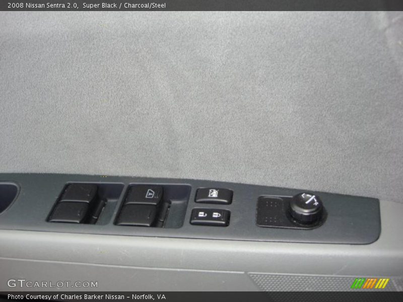 Super Black / Charcoal/Steel 2008 Nissan Sentra 2.0