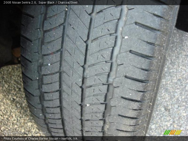 Super Black / Charcoal/Steel 2008 Nissan Sentra 2.0
