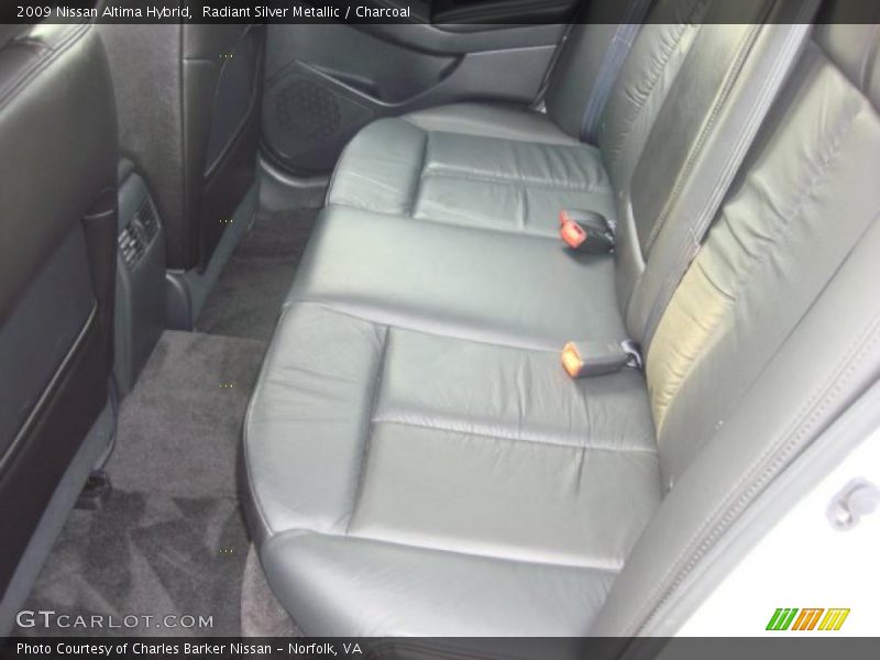 Radiant Silver Metallic / Charcoal 2009 Nissan Altima Hybrid