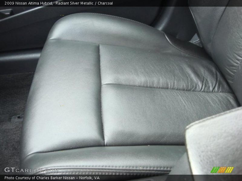 Radiant Silver Metallic / Charcoal 2009 Nissan Altima Hybrid
