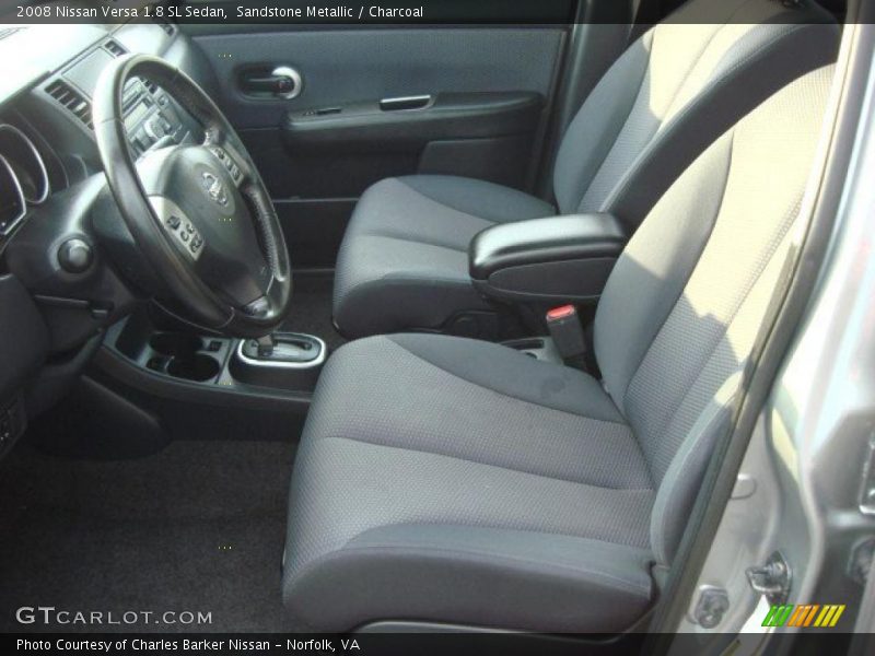 Sandstone Metallic / Charcoal 2008 Nissan Versa 1.8 SL Sedan