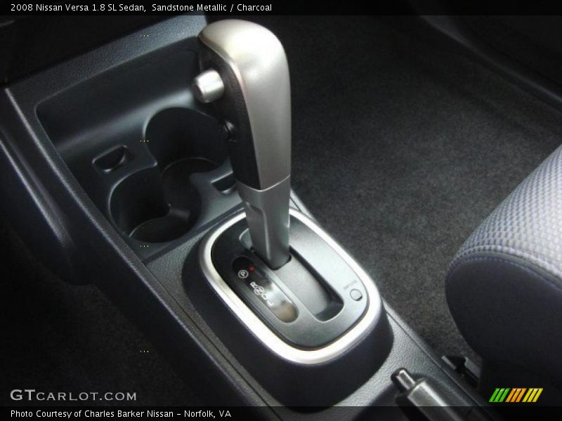 Sandstone Metallic / Charcoal 2008 Nissan Versa 1.8 SL Sedan