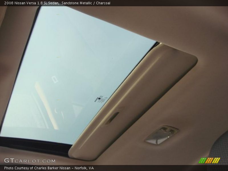 Sandstone Metallic / Charcoal 2008 Nissan Versa 1.8 SL Sedan