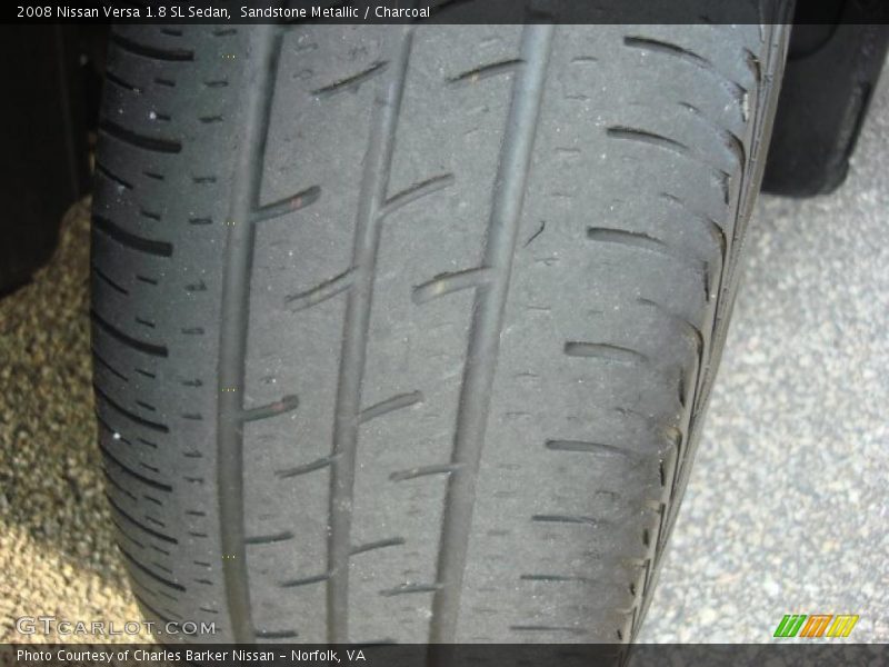 Sandstone Metallic / Charcoal 2008 Nissan Versa 1.8 SL Sedan