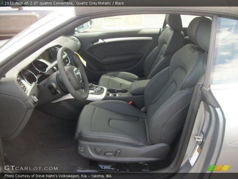  2011 A5 2.0T quattro Convertible Black Interior