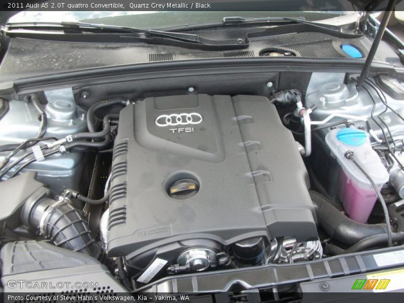  2011 A5 2.0T quattro Convertible Engine - 2.0 Liter FSI Turbocharged DOHC 16-Valve VVT 4 Cylinder
