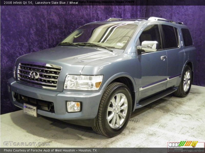 Lakeshore Slate Blue / Wheat 2008 Infiniti QX 56