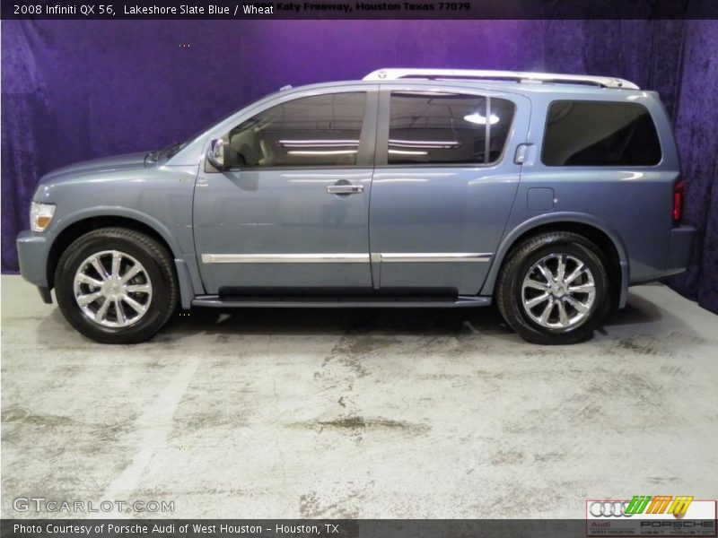 Lakeshore Slate Blue / Wheat 2008 Infiniti QX 56