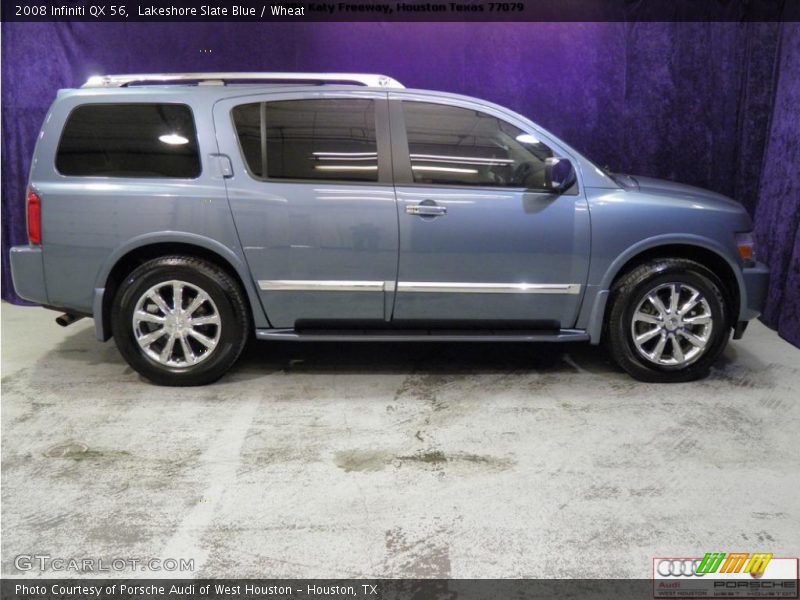 Lakeshore Slate Blue / Wheat 2008 Infiniti QX 56