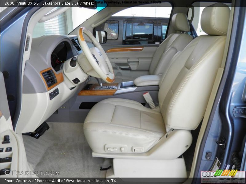Lakeshore Slate Blue / Wheat 2008 Infiniti QX 56