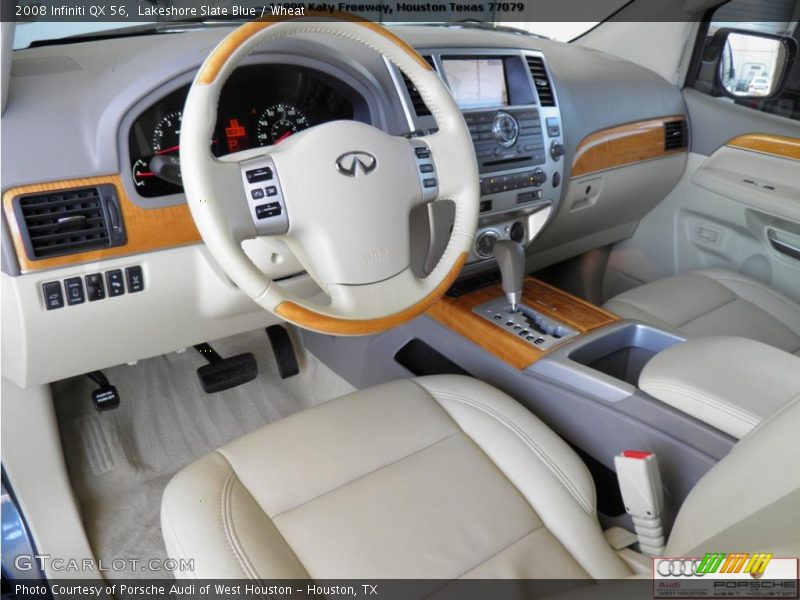 Lakeshore Slate Blue / Wheat 2008 Infiniti QX 56