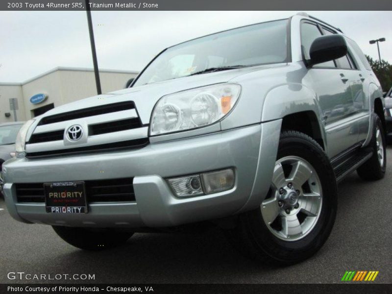 Titanium Metallic / Stone 2003 Toyota 4Runner SR5