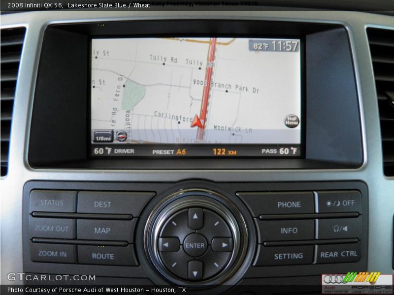 Lakeshore Slate Blue / Wheat 2008 Infiniti QX 56