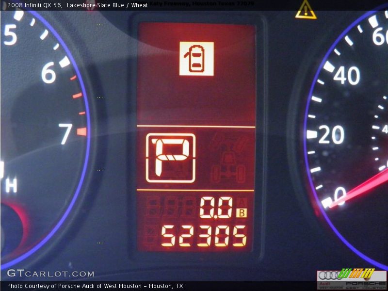 Lakeshore Slate Blue / Wheat 2008 Infiniti QX 56