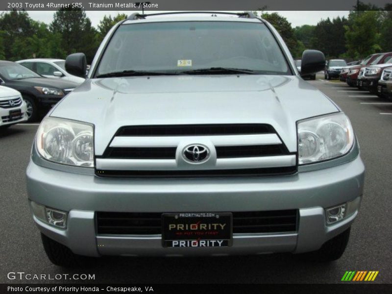 Titanium Metallic / Stone 2003 Toyota 4Runner SR5