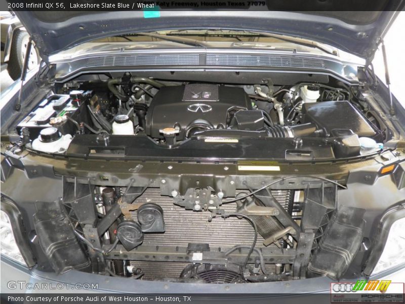 Lakeshore Slate Blue / Wheat 2008 Infiniti QX 56