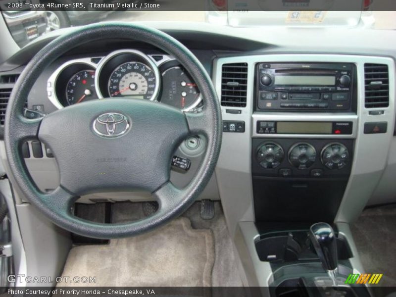 Titanium Metallic / Stone 2003 Toyota 4Runner SR5