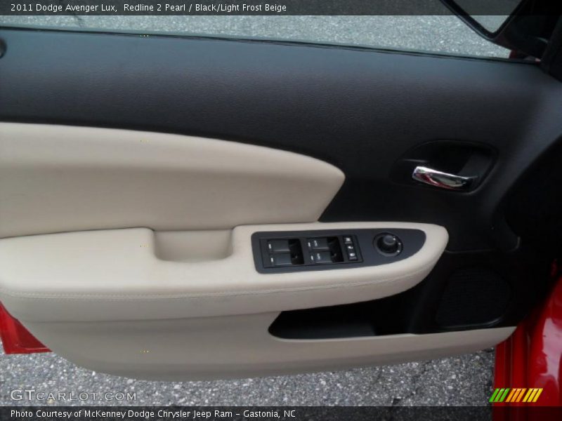 Redline 2 Pearl / Black/Light Frost Beige 2011 Dodge Avenger Lux