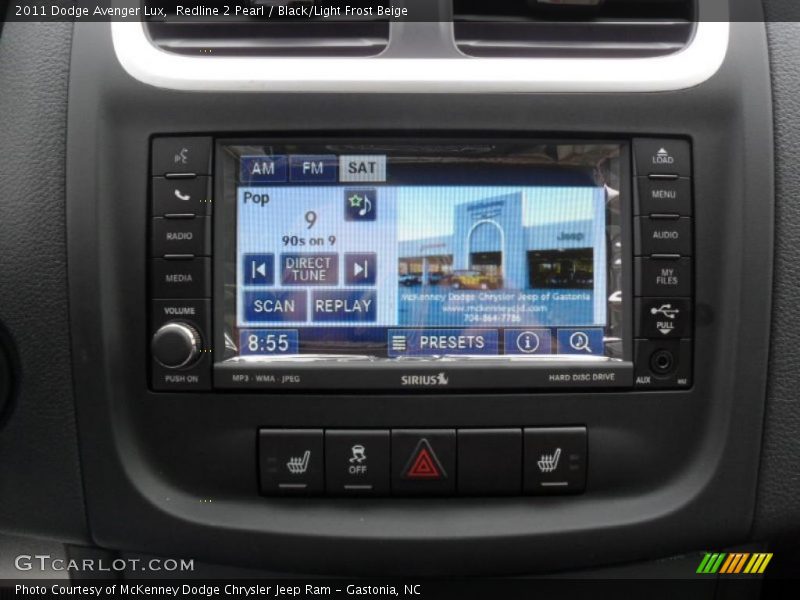 Redline 2 Pearl / Black/Light Frost Beige 2011 Dodge Avenger Lux