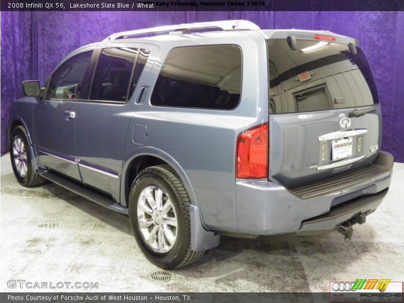 Lakeshore Slate Blue / Wheat 2008 Infiniti QX 56