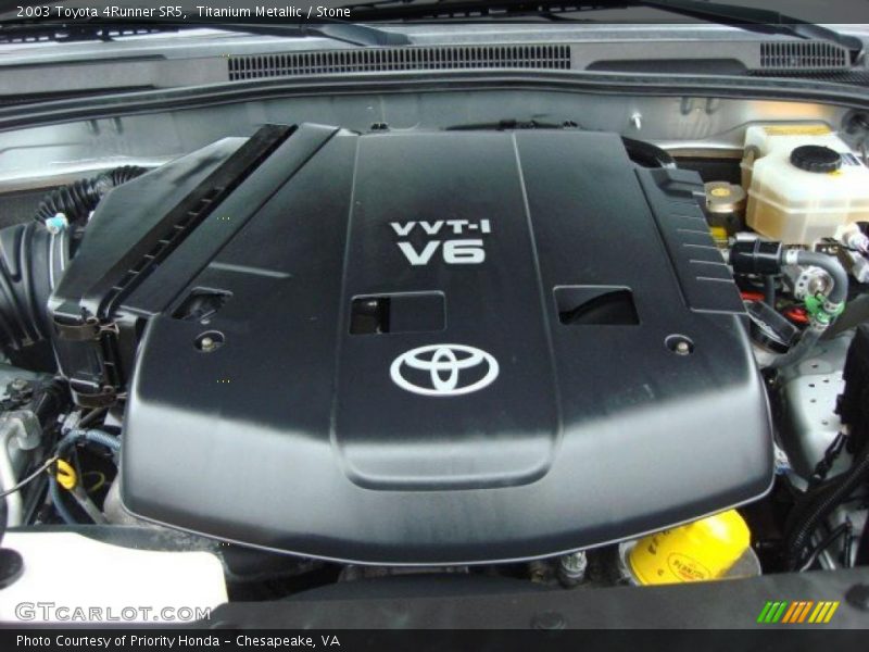 Titanium Metallic / Stone 2003 Toyota 4Runner SR5