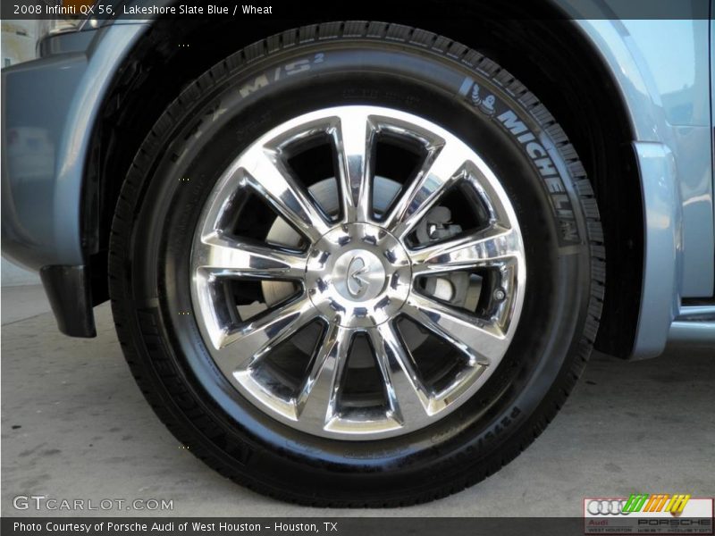 Lakeshore Slate Blue / Wheat 2008 Infiniti QX 56