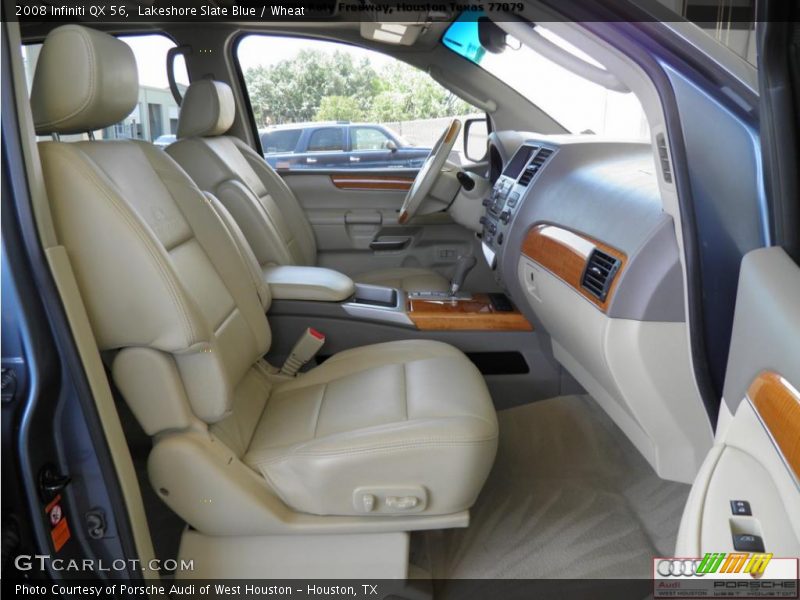 Lakeshore Slate Blue / Wheat 2008 Infiniti QX 56