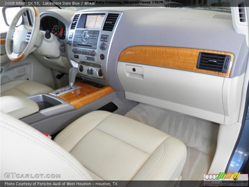 Lakeshore Slate Blue / Wheat 2008 Infiniti QX 56