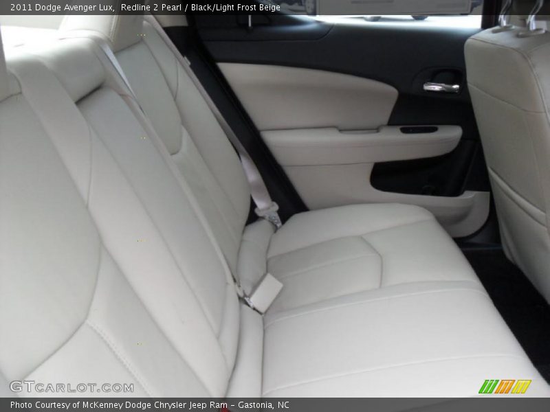 Redline 2 Pearl / Black/Light Frost Beige 2011 Dodge Avenger Lux