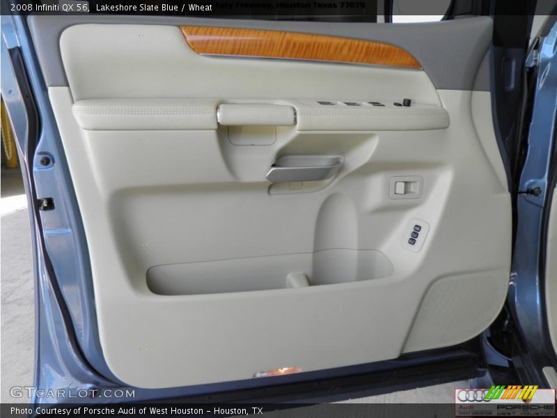 Lakeshore Slate Blue / Wheat 2008 Infiniti QX 56