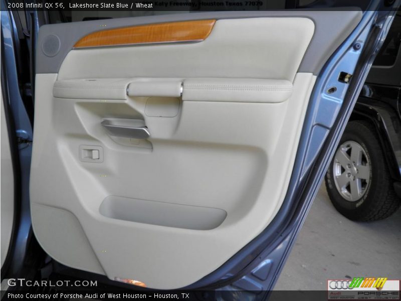 Lakeshore Slate Blue / Wheat 2008 Infiniti QX 56
