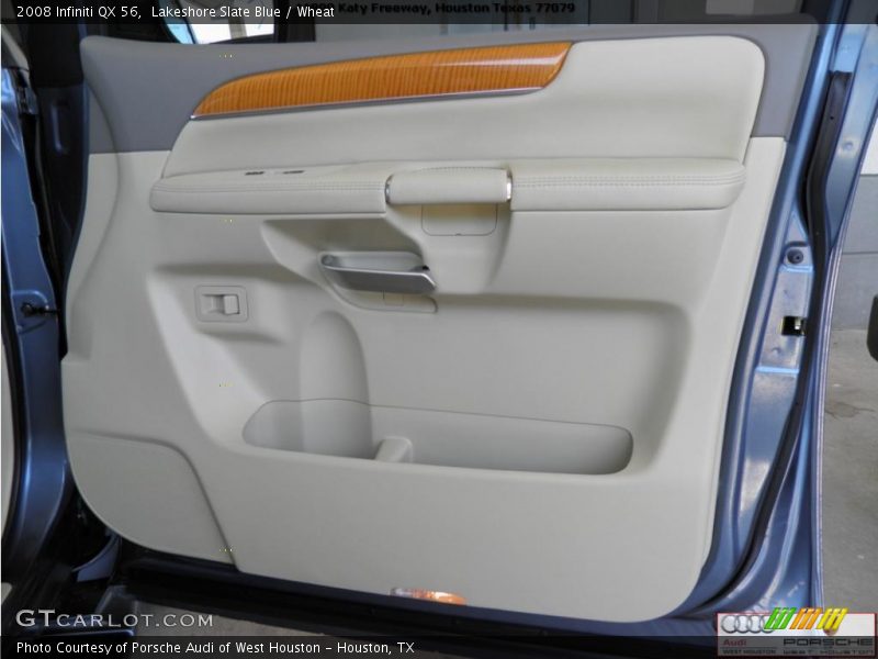 Lakeshore Slate Blue / Wheat 2008 Infiniti QX 56