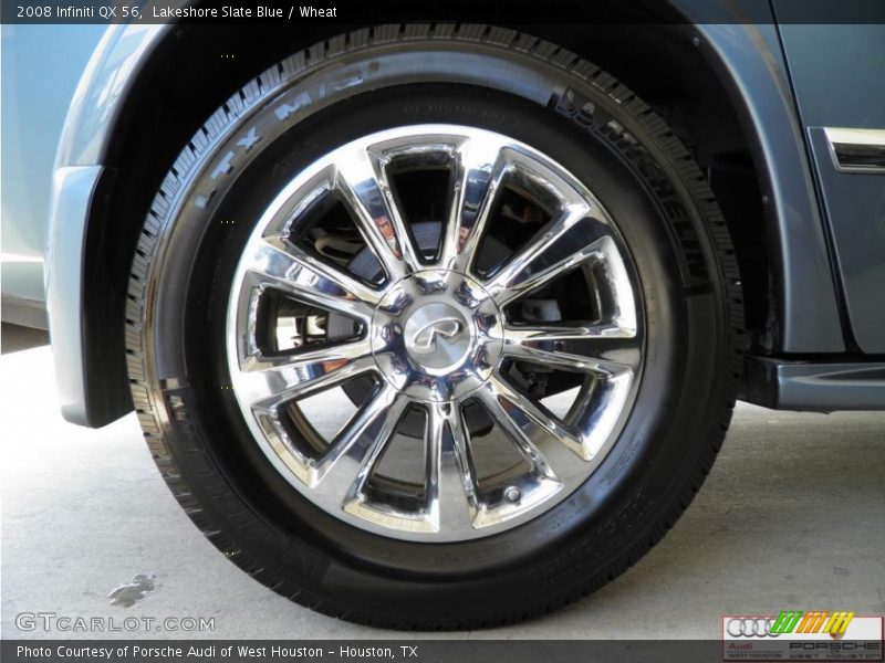 Lakeshore Slate Blue / Wheat 2008 Infiniti QX 56