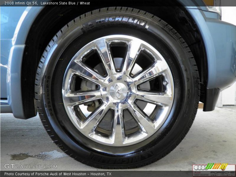 Lakeshore Slate Blue / Wheat 2008 Infiniti QX 56