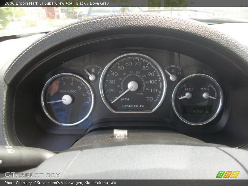 Black / Dove Grey 2006 Lincoln Mark LT SuperCrew 4x4