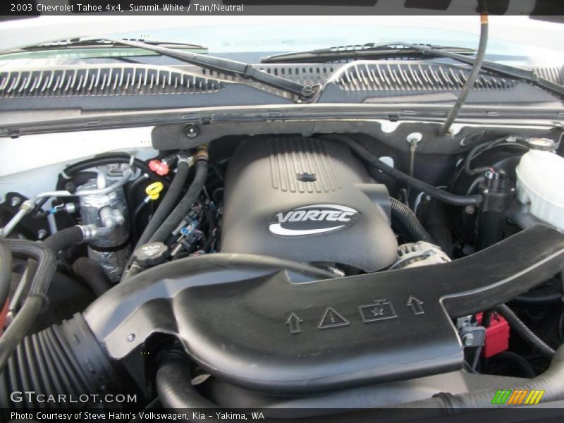 Summit White / Tan/Neutral 2003 Chevrolet Tahoe 4x4