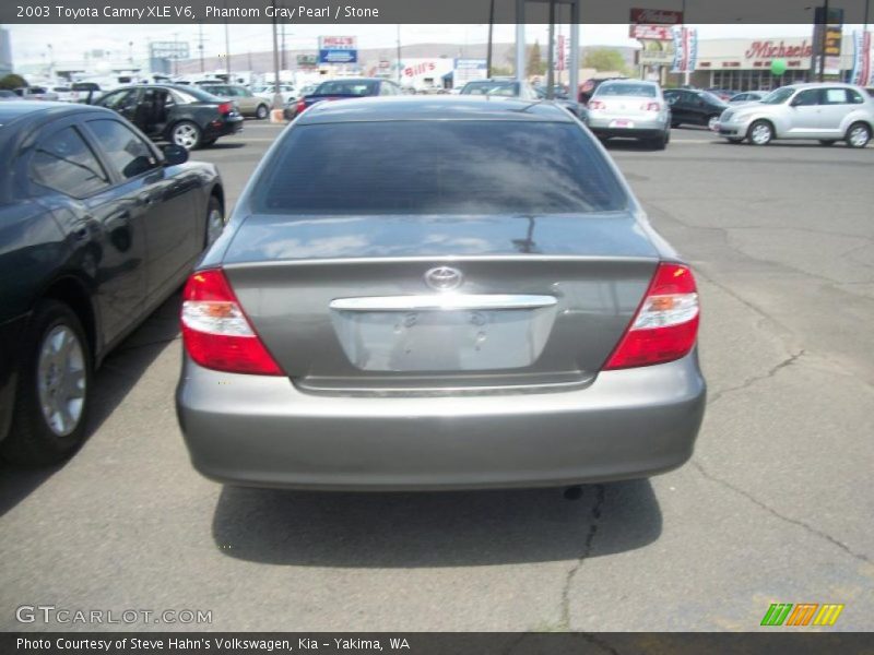 Phantom Gray Pearl / Stone 2003 Toyota Camry XLE V6