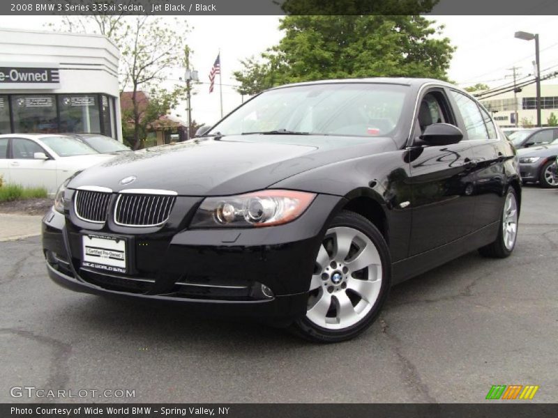 Jet Black / Black 2008 BMW 3 Series 335xi Sedan