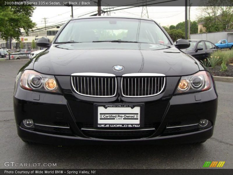 Jet Black / Black 2008 BMW 3 Series 335xi Sedan