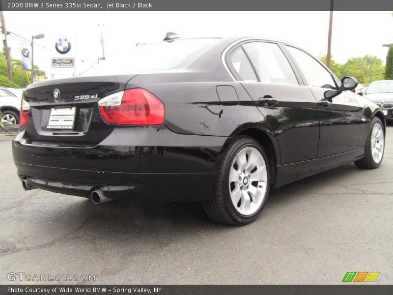 Jet Black / Black 2008 BMW 3 Series 335xi Sedan