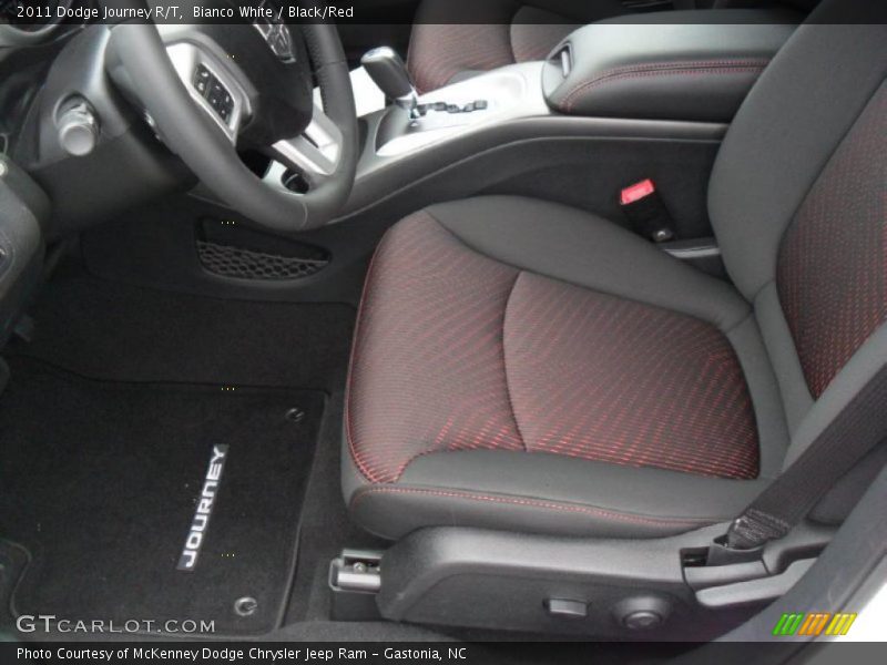  2011 Journey R/T Black/Red Interior