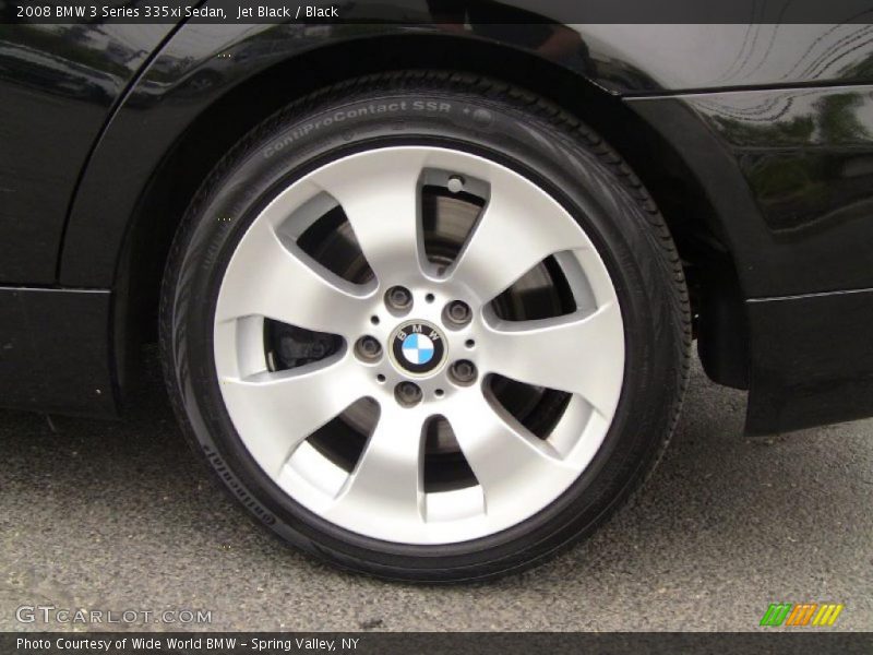 Jet Black / Black 2008 BMW 3 Series 335xi Sedan