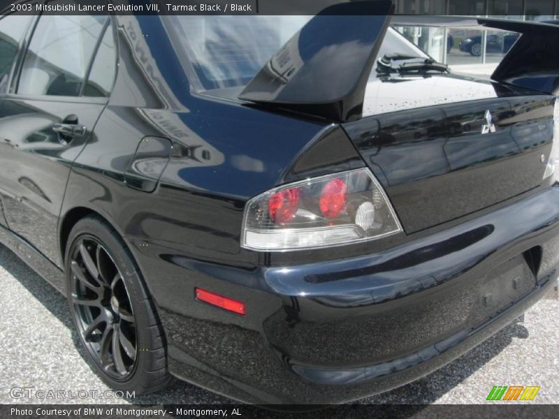 Tarmac Black / Black 2003 Mitsubishi Lancer Evolution VIII
