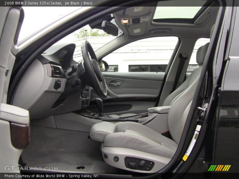 Jet Black / Black 2008 BMW 3 Series 335xi Sedan