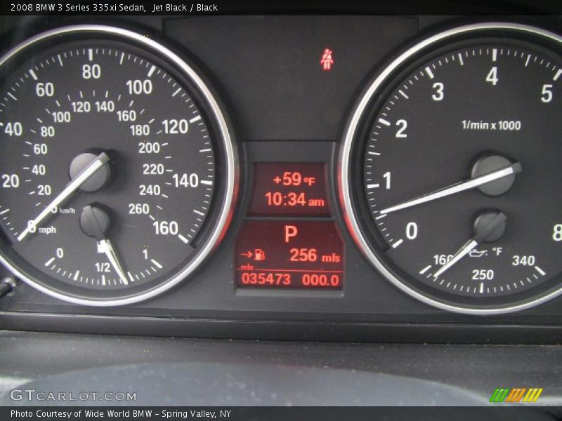 Jet Black / Black 2008 BMW 3 Series 335xi Sedan